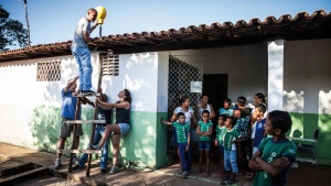 Eden izmed prvih preizkusov projekta Google Loon je potekal na brazilski osnovni šoli v zvezni državi Piauí.